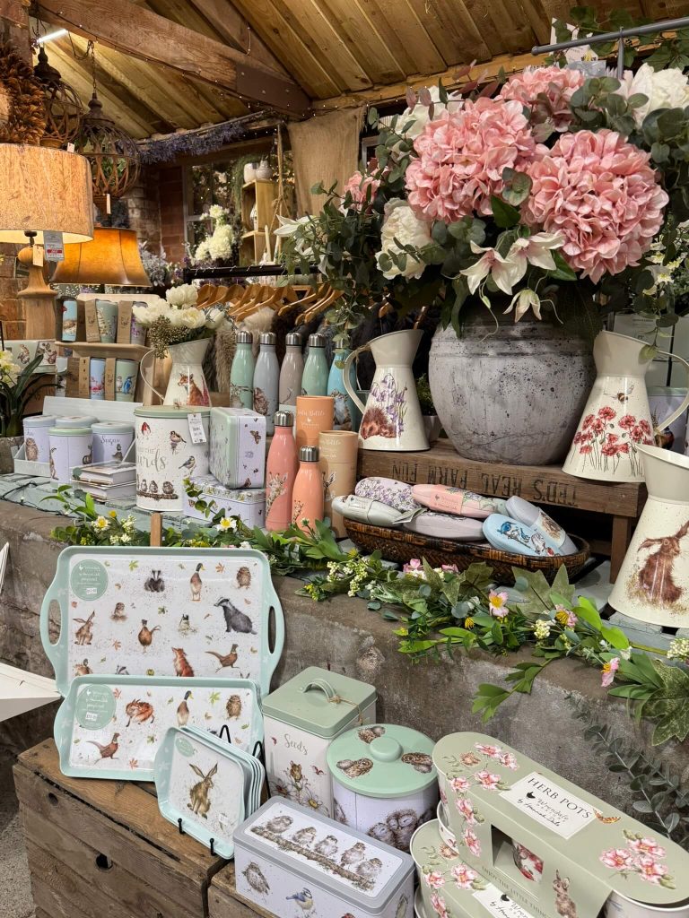 Selection of Gifts in Robert & Ruby at Beadlam Grange near Low Costa Mill