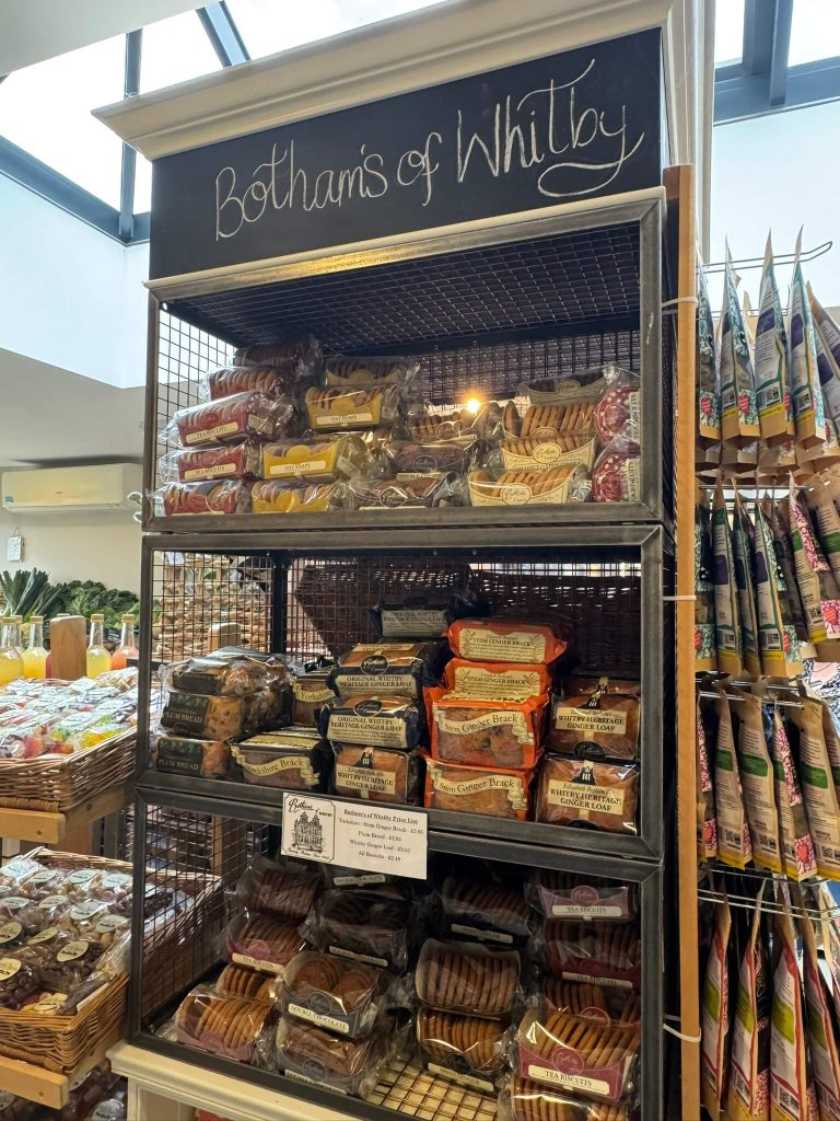 Bothams of Whitby at Cedarbarn Farmshop near Low Costa Mill