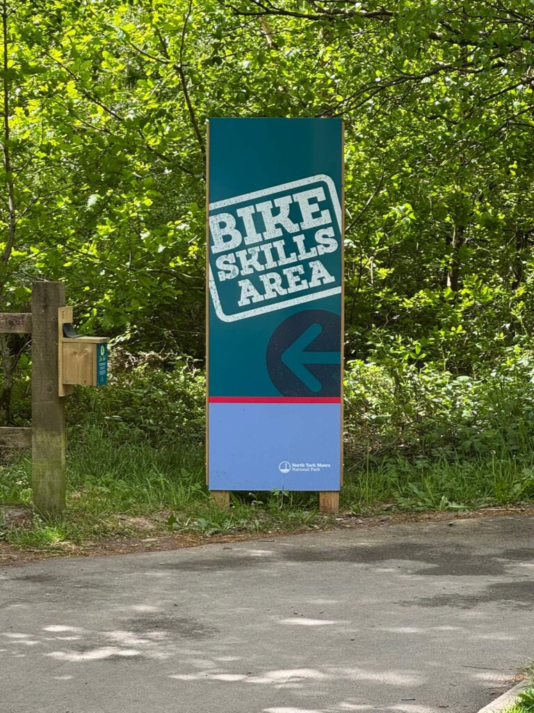 Bike Skills Area at Sutton Bank