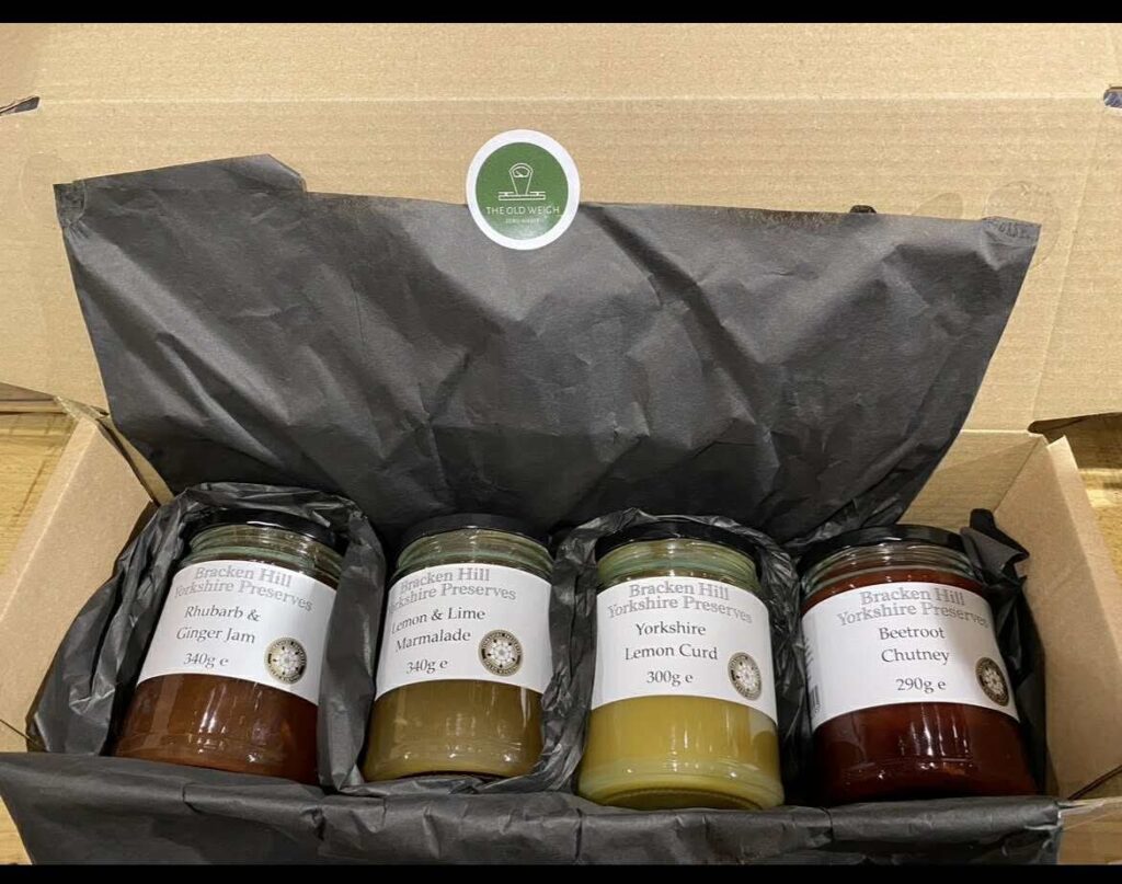 Old Weigh Jams in a Hamper