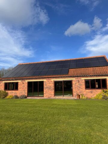 Solar Panels at Low Costa Mill