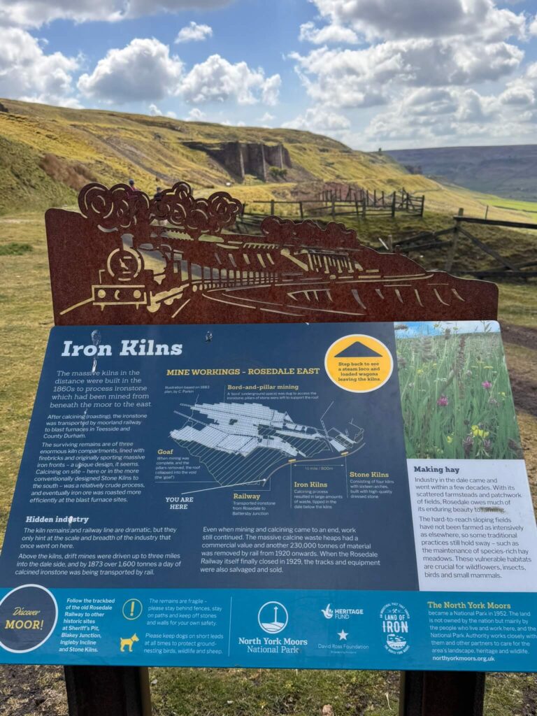 Rosedale Iron Kilns information
