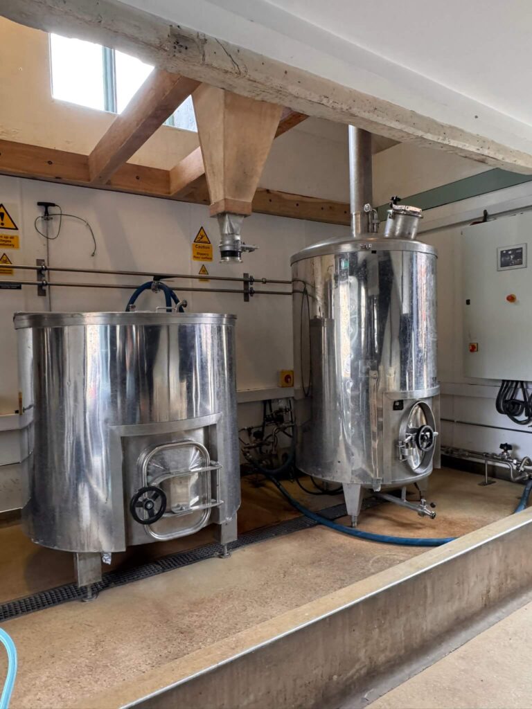 Helmsley Brewery Tanks
